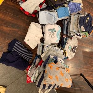 0-3 month baby boy lot